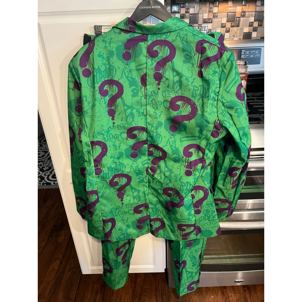 Men’s OFFSTREAM DC Comics Riddler Suit - Picture 6 of 10
